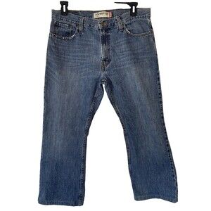 Levis 527 Jeans Men's 36x30 Blue Low Bootcut Medium Wash